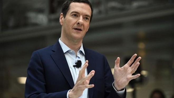 Bộ trưởng Tài chính Anh - George Osborne. Ảnh: Reuters