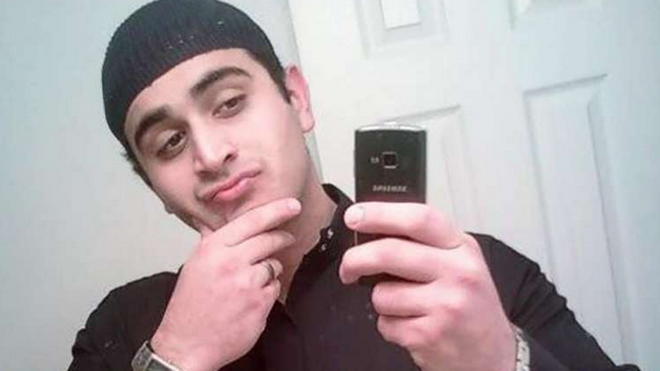 Tay súng Omar Mateen trong vụ thảm sát hộp đêm ở Orlando. (Ảnh: AFP)