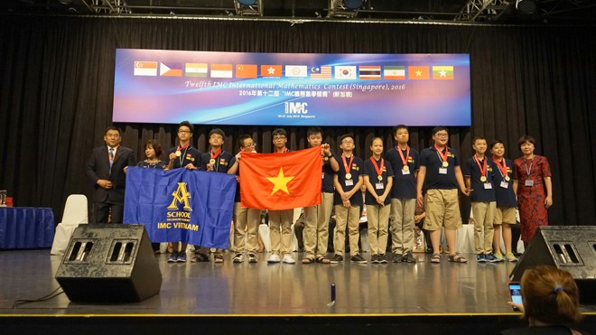 Việt Nam giành giải đặc biệt cuộc thi Toán học trẻ quốc tế