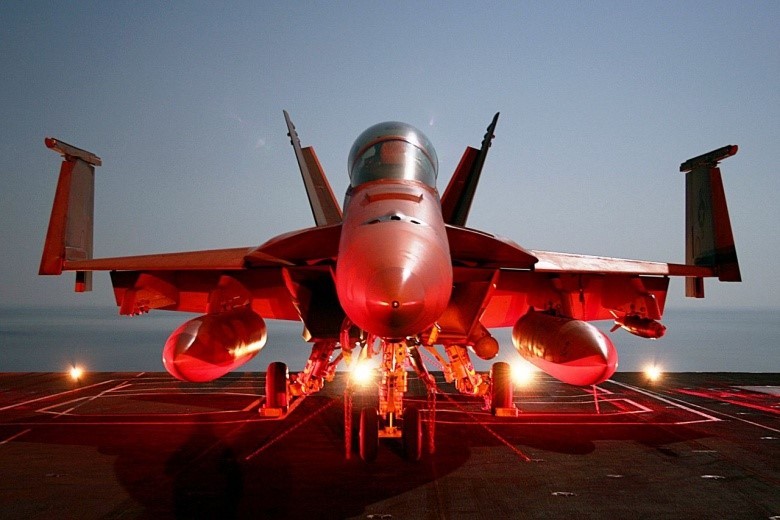 F/A-18E/F Super Hornet - nòng cốt trong sức mạnh tác chiến trên không của Hải quân Mỹ. Ảnh: Hải quân Mỹ