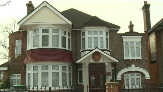 Trụ sở Đại sứ quán Triều Tiên tại Anh nằm ở khu Tây London. Ảnh: BBC.
