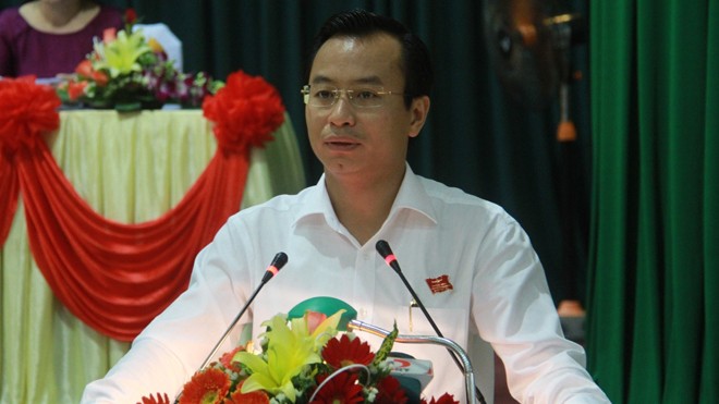 Bí thư Nguyễn Xuân Anh cho biết, trong nhiệm kỳ này chưa di dời Trung tâm hành chính