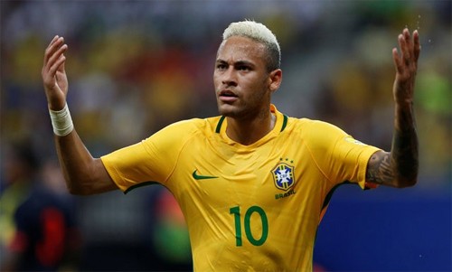 Neymar đang có phong độ rất cao trong màu áo Brazil. Ảnh: Reuters