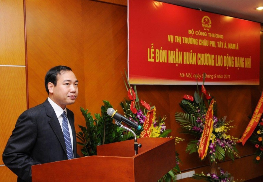 Ông Trần Quang Huy, tân Vụ trưởng Vụ Tổ chức Cán bộ Bộ Công Thương