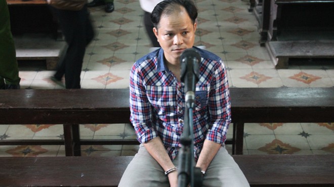 Ông Võ Văn Minh tại phiên tòa phúc thẩm ngày 8/9. Ảnh: Tân Châu
