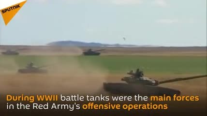Dàn tăng T-14 Armata Nga đồng loạt khai hỏa phô diễn uy lực