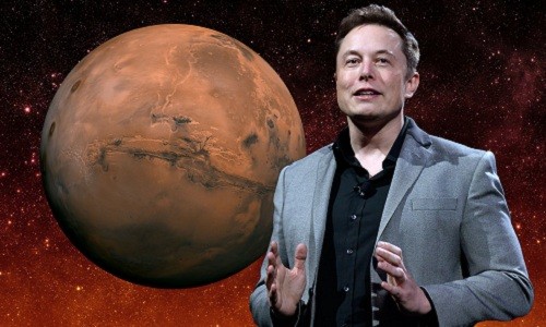 Tỷ phú Elon Musk cho rằng con người sẽ đặt chân lên sao Hỏa lần đầu tiên vào năm 2022. Ảnh: Business Insider.