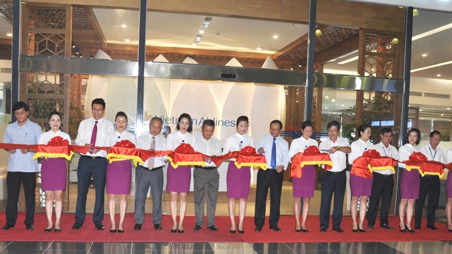 Vietnam Airlines có thêm phòng khách Bông Sen tại Nhà ga nội địa Nội Bài