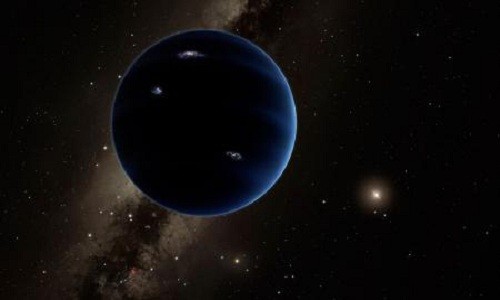 Hành tinh thứ 9 giả định có kích thước khổng lồ ở rìa hệ Mặt Trời. Ảnh: Caltech