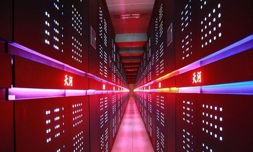 Siêu máy tính Sunway Taihulight của Trung Quốc là máy tính nhanh nhất thế giới hiện nay. Ảnh: Wordpress.