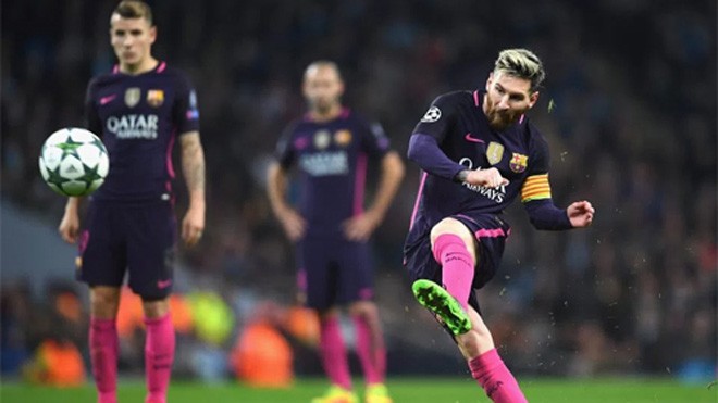 Messi đang có phong độ tốt ở nửa sau năm 2016. Ảnh: Reuters