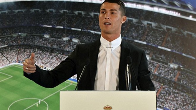 Ronaldo đang có thu nhập cao nhất trong giới bóng đá. Ảnh: Reuters
