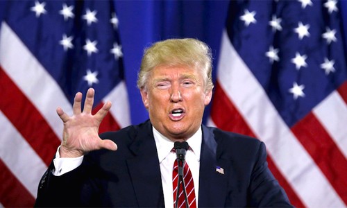 Tổng thống Mỹ mới đắc cử Donald Trump. Ảnh: Reuters