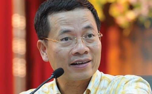 Ông Nguyễn Mạnh Hùng, Tổng giám đốc Tập đoàn Viễn thông Quân đội (Viettel).