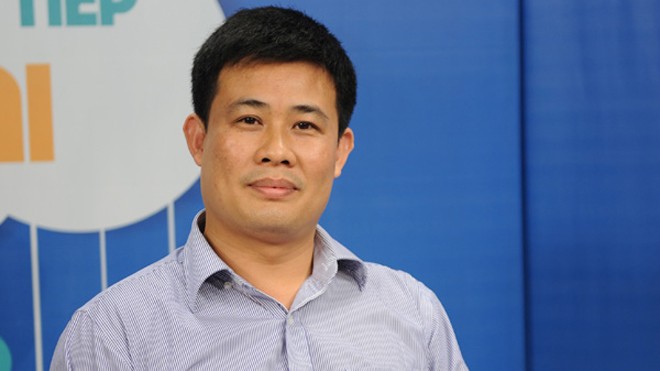 Ông Sái Công Hồng, giám đốc trung tâm Khảo thí, ĐH Quốc gia Hà Nội