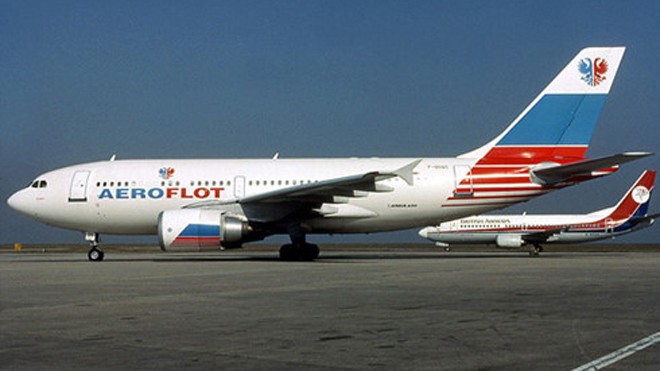 Một chiếc máy bay của hãng Aeroflot. Ảnh: Stock.