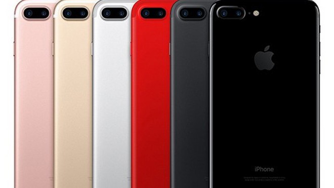 iPhone 7 sẽ có thêm màu đỏ, nâng tổng số màu sắc lên con số 6.