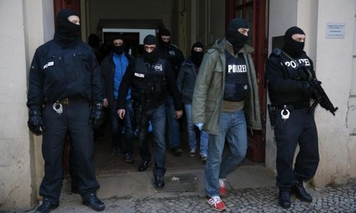 Cảnh sát đặc nhiệm Đức. Ảnh: Reuters