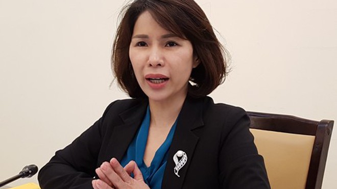 Bà Trần Nhị Hà, Phó giám đốc Sở Y tế Hà Nội. Ảnh: H.A. 