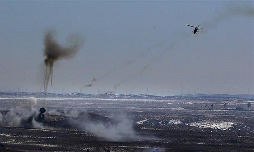Mìn Sa'eqeh có thể tiêu diệt trực thăng ở độ cao 500 mét. Ảnh: Press TV