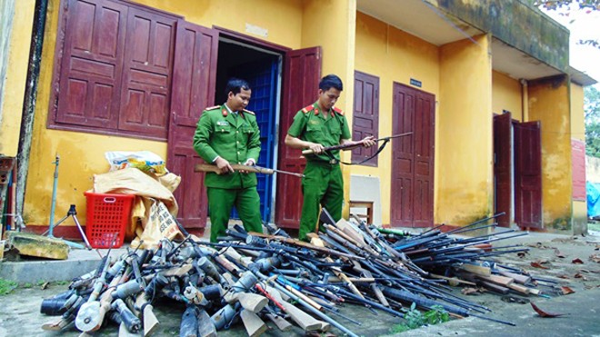 Quảng Nam: Thu hồi 280 khẩu súng tự chế