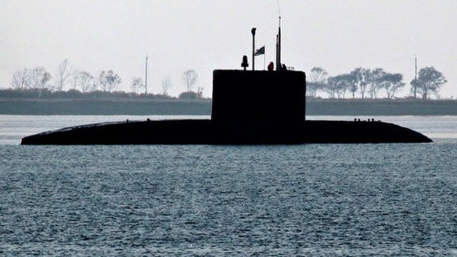Tàu ngầm Kilo của Hạm đội Thái Bình Dương. Ảnh: Sputnik.