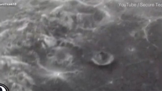 Thợ săn UFO tuyên bố phát hiện 'mảnh vỡ đĩa bay' trên Mặt Trăng