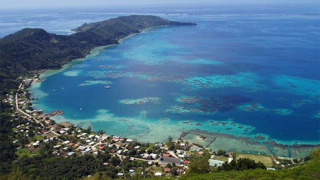Hòn đảo Pitcairn xinh đẹp.