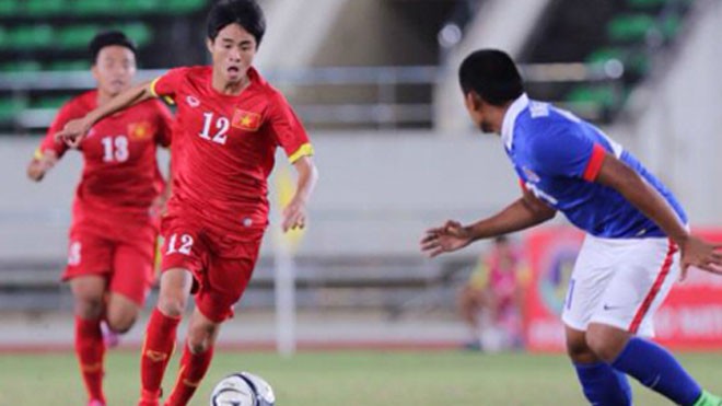 Tiền vệ Thanh Hậu vào sân hiệp 2 nhưng U20 Việt Nam không thể gỡ hòa