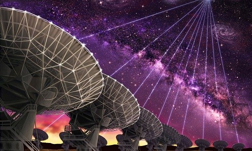 Tổ chức SETI phát hiện 11 tín hiệu vô tuyến có thể đến từ người ngoài hành tinh. Ảnh: Cnet.