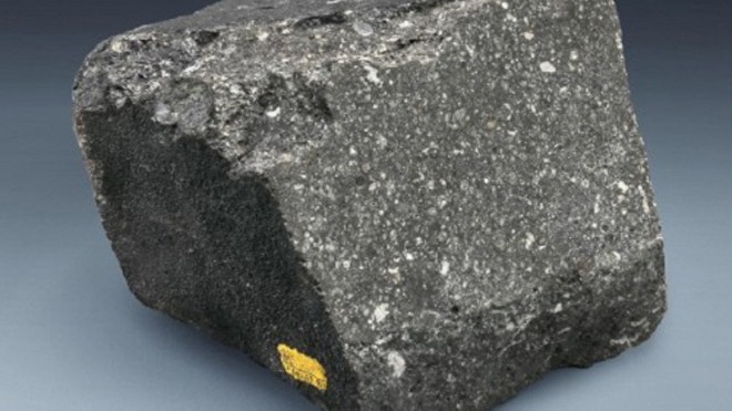 Mảnh thiên thạch Allende được tìm thấy ở Mexico. 