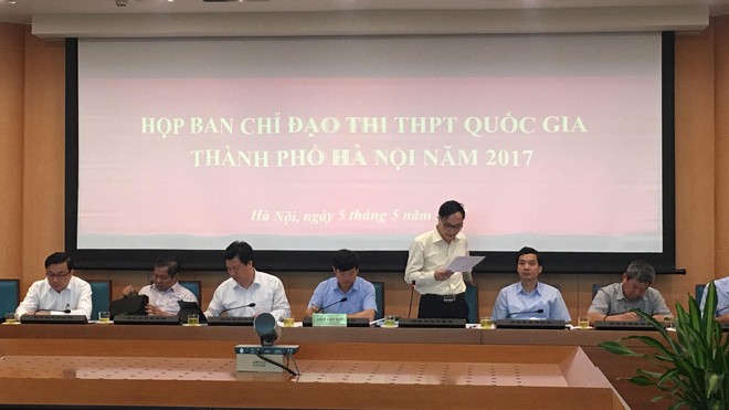 Thi THPT Quốc gia tại Hà Nội: Đại học Bách khoa sẽ in sao đề