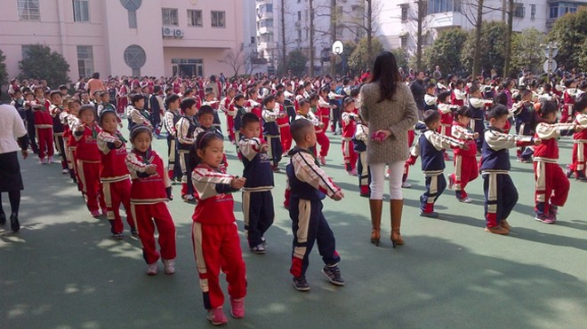 Quá trình kiểm tra đầu vào tại một số trường tiểu học Trung Quốc đang bị đặt dấu hỏi