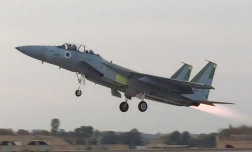 Chiếc F-15B được phục hồi trong dự án Arrowhead. Ảnh: Không quân Israel.