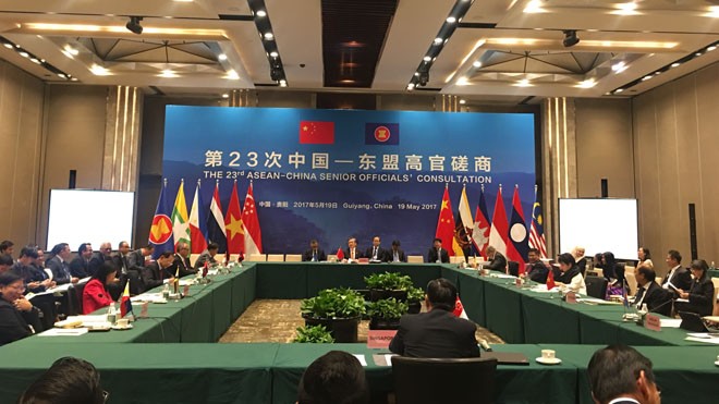 Asean - Trung Quốc nhất trí dự thảo khung COC