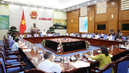 Phó Thủ tướng Trương Hòa Bình chủ trì cuộc họp Ban chỉ đạo khắc phục sự cố môi trường. 