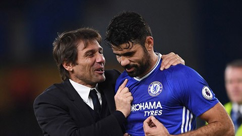 HLV Conte nhắn tin đuổi Diego Costa khỏi Chelsea