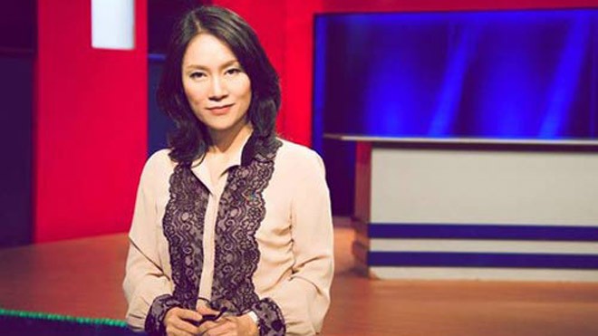 Nhà báo Tạ Bích Loan.