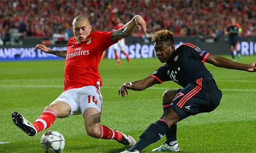 Trong năm năm chơi bóng ở Benfica, Lindelof thường xuyên dự Champions League, kinh nghiệm hứa hẹn bổ ích khi anh cùng Man Utd trở lại sân chơi này mùa tới. Ảnh: AFP.