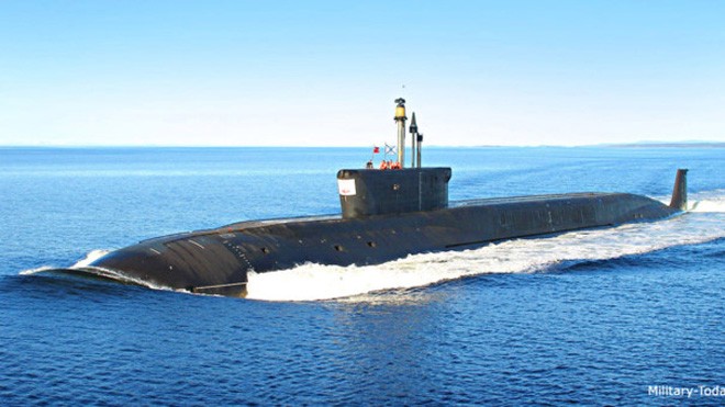 Những tàu ngầm uy lực nhất trong biên chế hải quân Nga