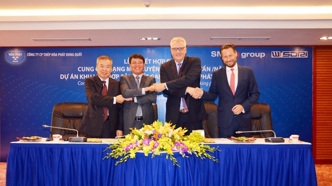 Ký hợp đồng hơn 3.000 tỷ đồng thiết bị luyện thép cho dự án Dung Quất