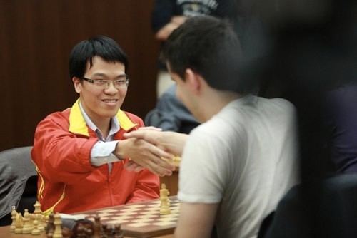 Quang Liêm đang khởi đầu ấn tượng ở giải đấu đầu tiên kể từ sau HDBank 2017 hồi tháng 3. Ảnh: FIDE.