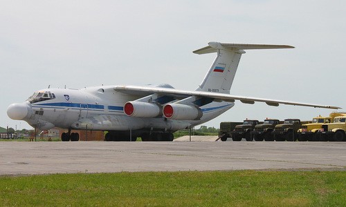 Một chiếc A-60 được Nga dùng cho thử nghiệm tổ hợp 1LK222. Ảnh: Airliners.