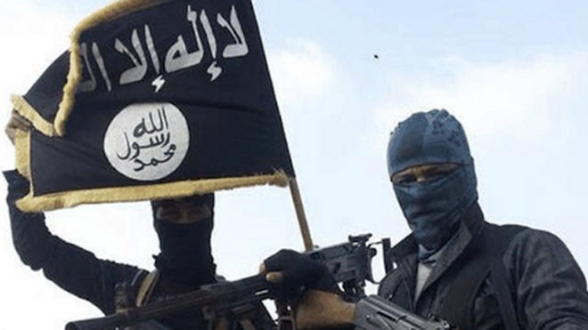 Chiến binh nhóm Nhà nước Hồi giáo (IS) tự xưng. Ảnh: Breitbart.