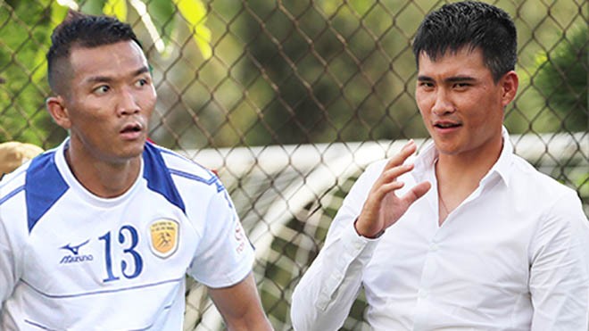 Công Vinh thẳng tay loại Việt Cường, cầu thủ mới ký hợp đồng với đội bóng ở giai đoạn lượt về V-League. Ảnh: Đức Đồng.