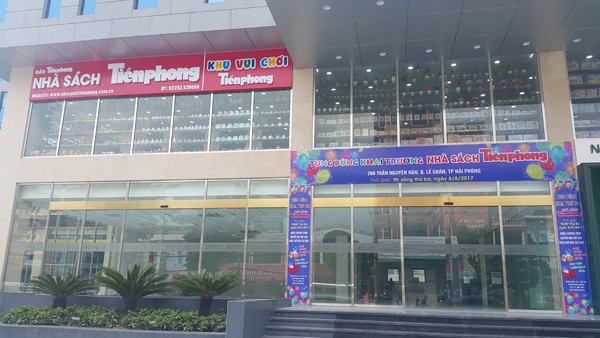 Công ty cổ phần Tiền Phong sắp khai truơng Nhà sách thứ 2 tại Hải Phòng