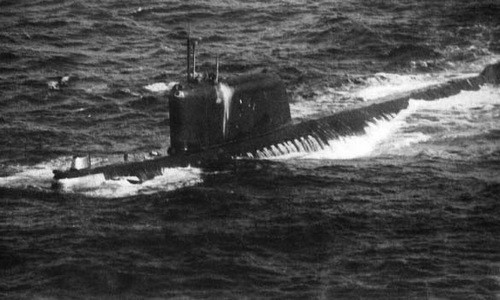 Tàu ngầm K-19 gặp sự cố trên biển năm 1972. Ảnh: Wikipedia.