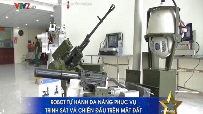 Cận cảnh robot chiến đấu do Việt Nam chế tạo