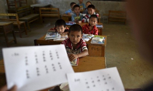 Việc giáo viên bạo hành thể xác không xa lạ ở các vùng nông thôn Trung Quốc. Ảnh minh họa: Reuters
