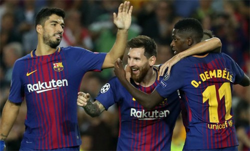 Barca đang sở hữu những ngôi sao hàng đầu và không thể không trả những khoản lương lớn để giữ chân. Ảnh: Reuters